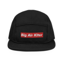 Big Air Kiter | 5 Panel Cap | Black